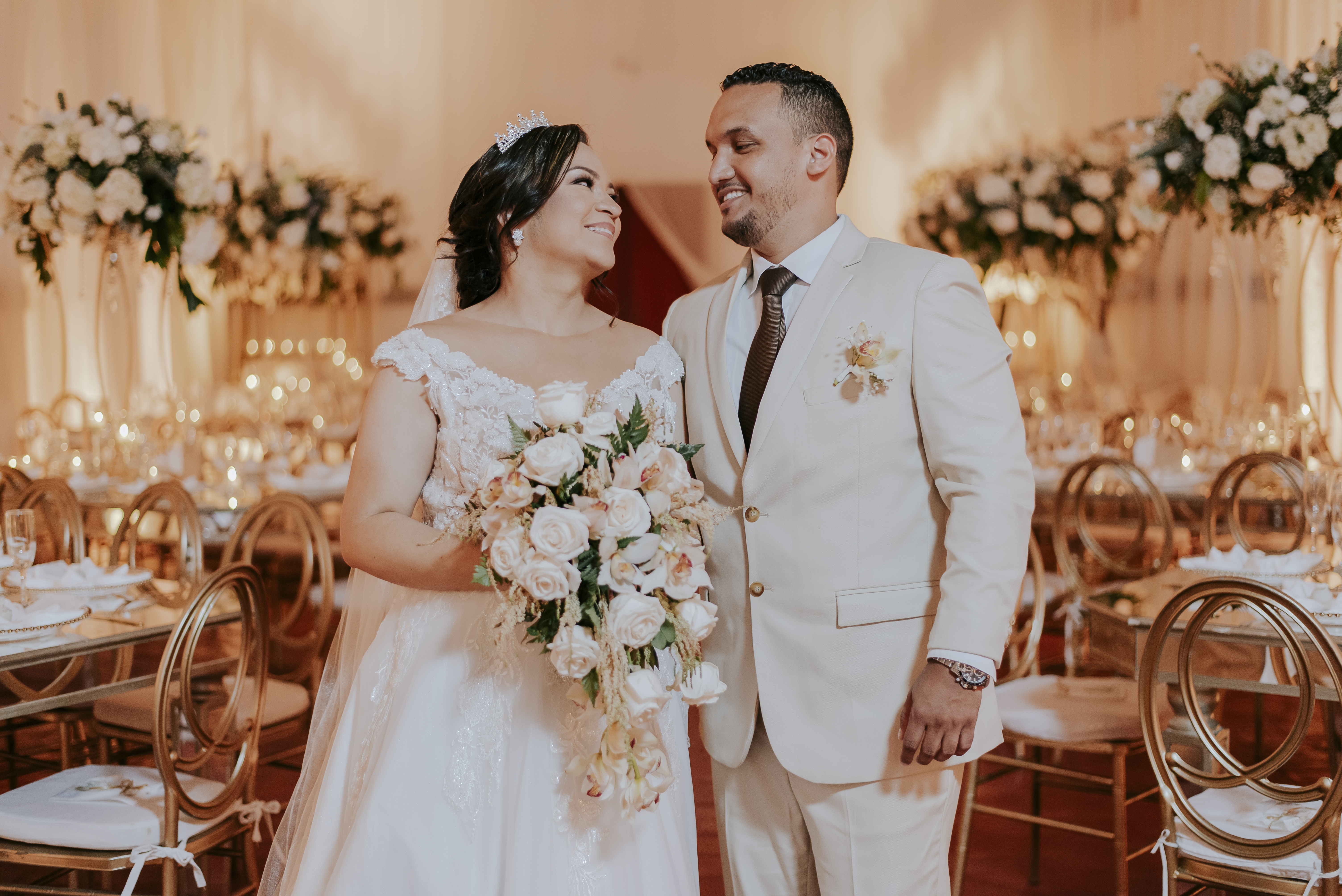 Elegante boda de pareja